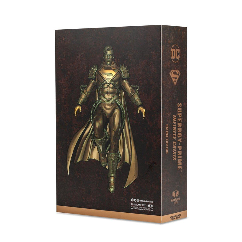 Superboy-Prime (Infinite Crisis) Patina Edition Gold Label 7" Figure McFarlane Toys - POKÉ JEUX - ID17057 - 787926170573