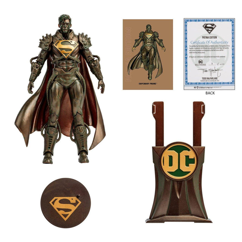 Superboy-Prime (Infinite Crisis) Patina Edition Gold Label 7" Figure McFarlane Toys - POKÉ JEUX - ID17057 - 787926170573