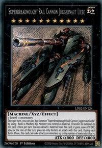 Superdreadnought Rail Cannon Juggernaut Liebe [LDS2-EN124] Secret Rare - POKÉ JEUX