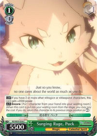 Surging Rage, Puck (RZ/SE35-E34 C) (Parallel Foil) [Re:ZERO: The Frozen Bond] - POKÉ JEUX