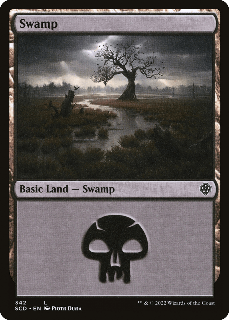 Swamp (342) [Starter Commander Decks] - POKÉ JEUX