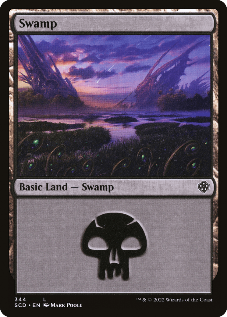 Swamp (344) [Starter Commander Decks] - POKÉ JEUX