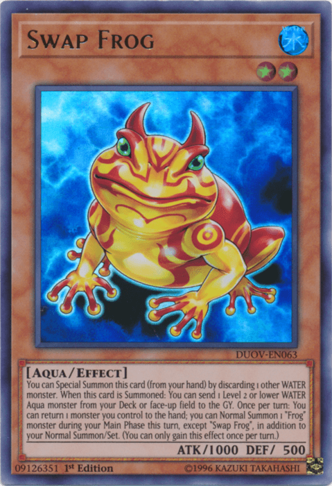 Swap Frog [DUOV-EN063] Ultra Rare - POKÉ JEUX