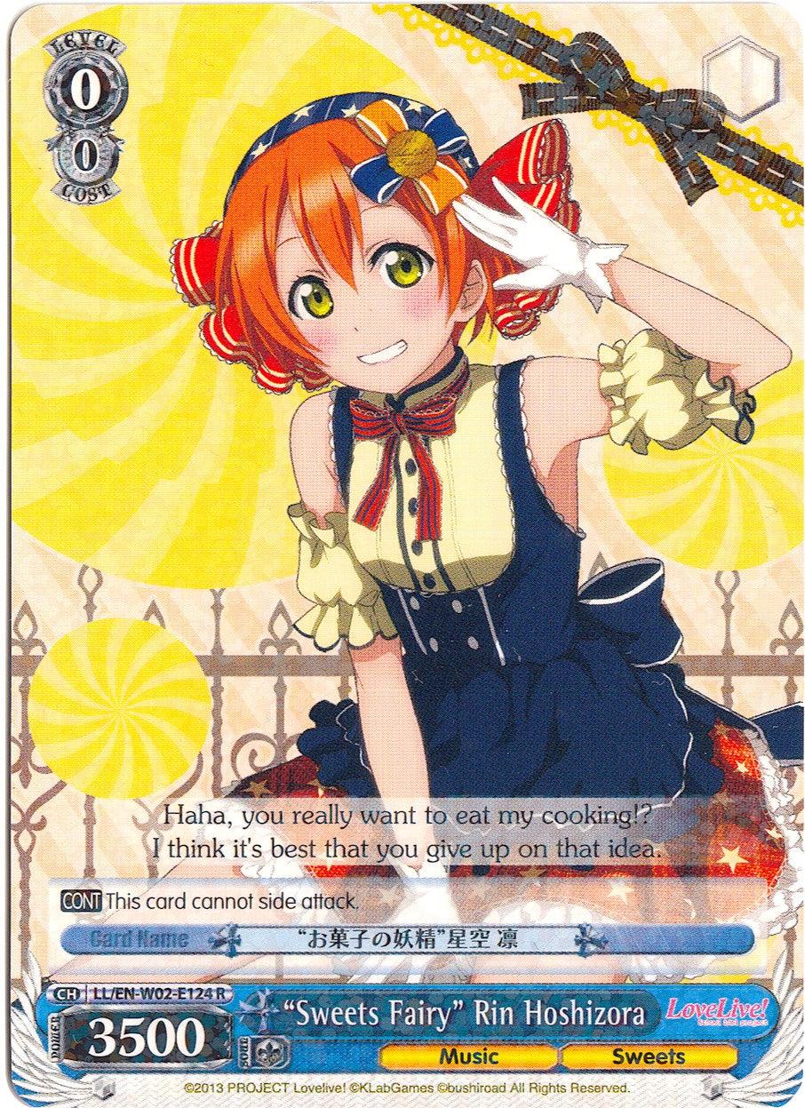 "Sweets Fairy" Rin Hoshizora (LL/EN-W02-E124 R) [Love Live! DX Vol.2] - POKÉ JEUX