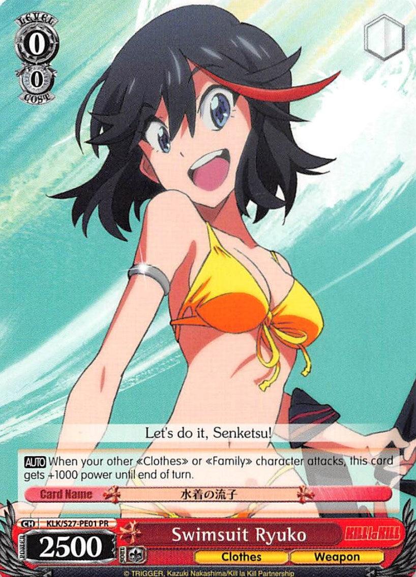 Swimsuit Ryuko (KLK/S27-PE01 PR) (Promo) [KILL la KILL] - POKÉ JEUX