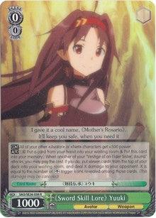 "Sword Skill Lore" Yuuki (SAO/SE26-E08 R) (Parallel Foil) [Sword Art Online II Vol.2] - POKÉ JEUX