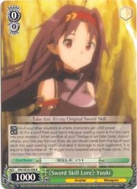 "Sword Skill Lore" Yuuki (SAO/SE26-E08 R) [Sword Art Online II Vol.2] - POKÉ JEUX