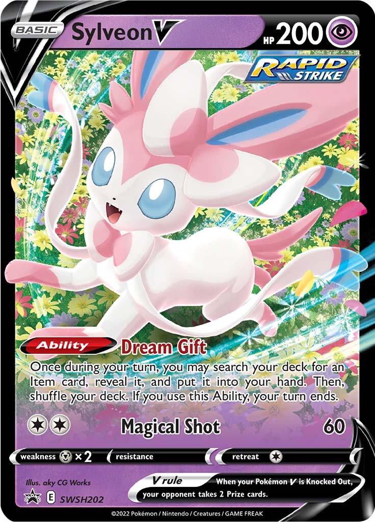 Sylveon V (SWSH202) [Sword & Shield: Black Star Promos] - POKÉ JEUX