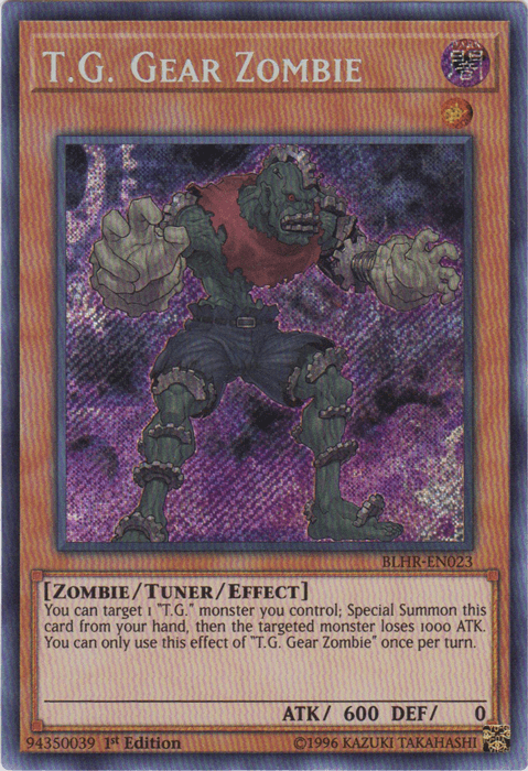 T.G. Gear Zombie [BLHR-EN023] Secret Rare - POKÉ JEUX