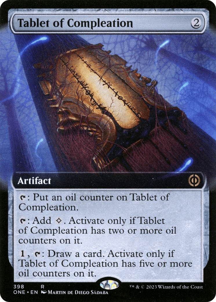 Tablet of Compleation (Extended Art) [Phyrexia: All Will Be One] - POKÉ JEUX