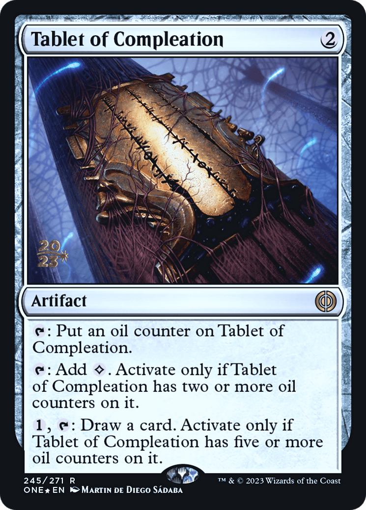 Tablet of Compleation [Phyrexia: All Will Be One Prerelease Promos] - POKÉ JEUX