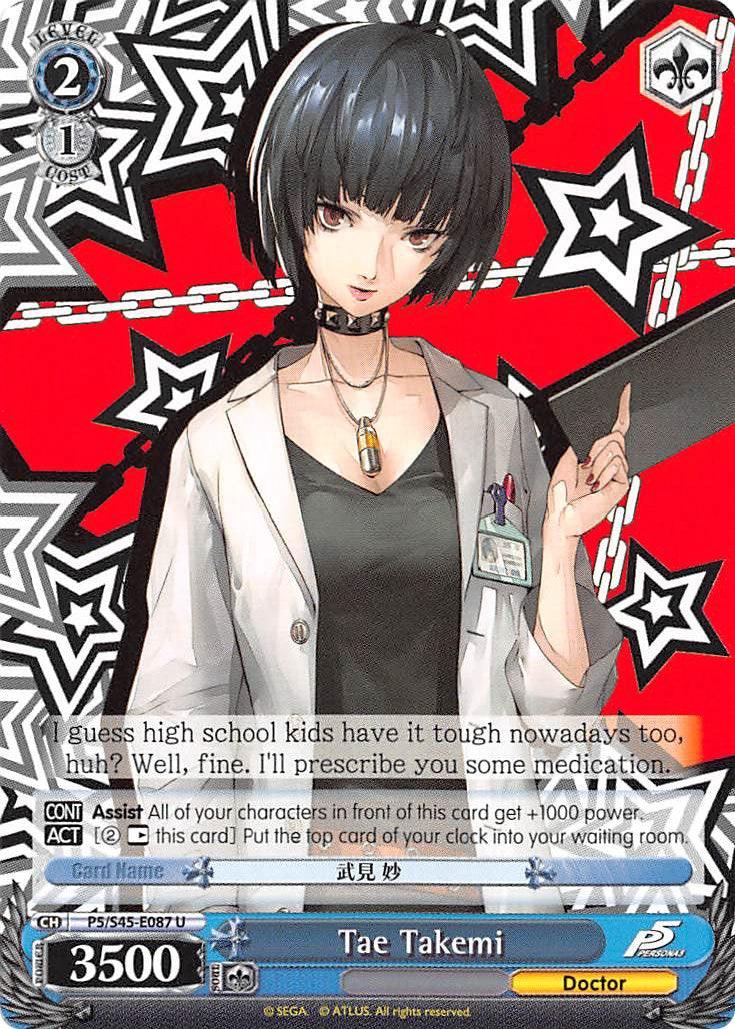 Tae Takemi (P5/S45-E087 U) [Persona 5] - POKÉ JEUX