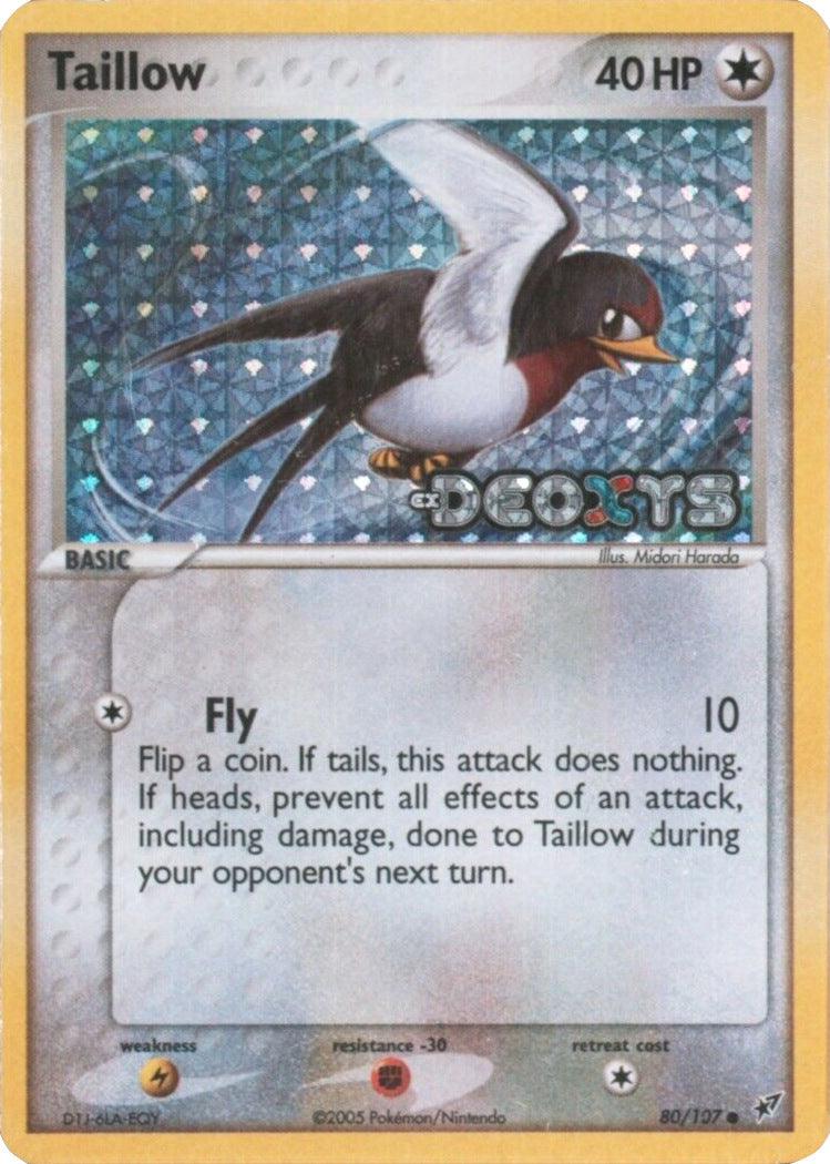 Taillow (80/107) (Stamped) [EX: Deoxys] - POKÉ JEUX