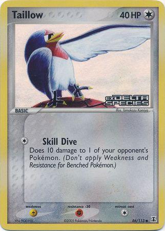 Taillow (86/113) (Stamped) [EX: Delta Species] - POKÉ JEUX