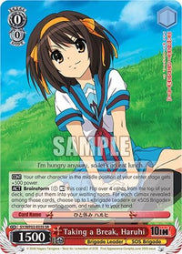 Taking a Break, Haruhi [The Melancholy Of Haruhi Suzumiya Power Up Set] - POKÉ JEUX