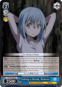 Taking a Break, Rimuru (TSK/S82-E082 U) [That Time I Got Reincarnated as a Slime Vol.2] - POKÉ JEUX