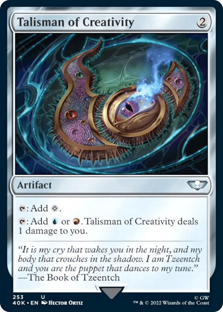 Talisman of Creativity (Surge Foil) [Warhammer 40,000] - POKÉ JEUX