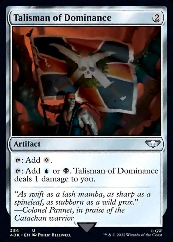 Talisman of Dominance (254) (Surge Foil) [Warhammer 40,000] - POKÉ JEUX