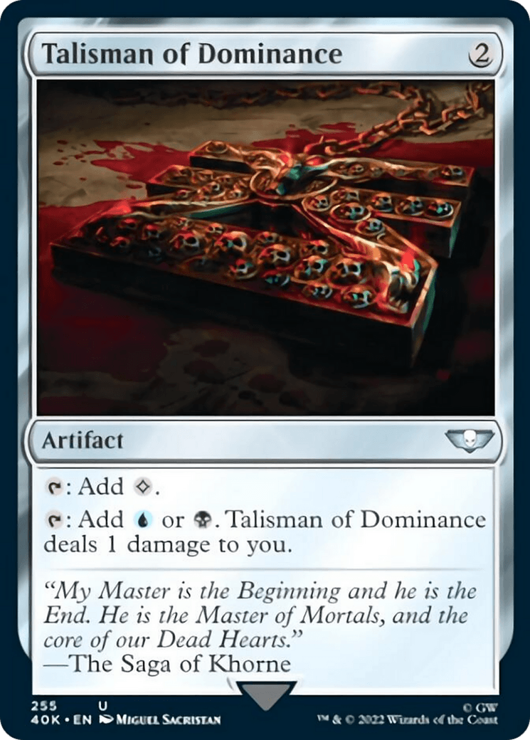 Talisman of Dominance (255) (Surge Foil) [Warhammer 40,000] - POKÉ JEUX