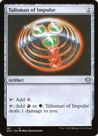 Talisman of Impulse [Starter Commander Decks] - POKÉ JEUX