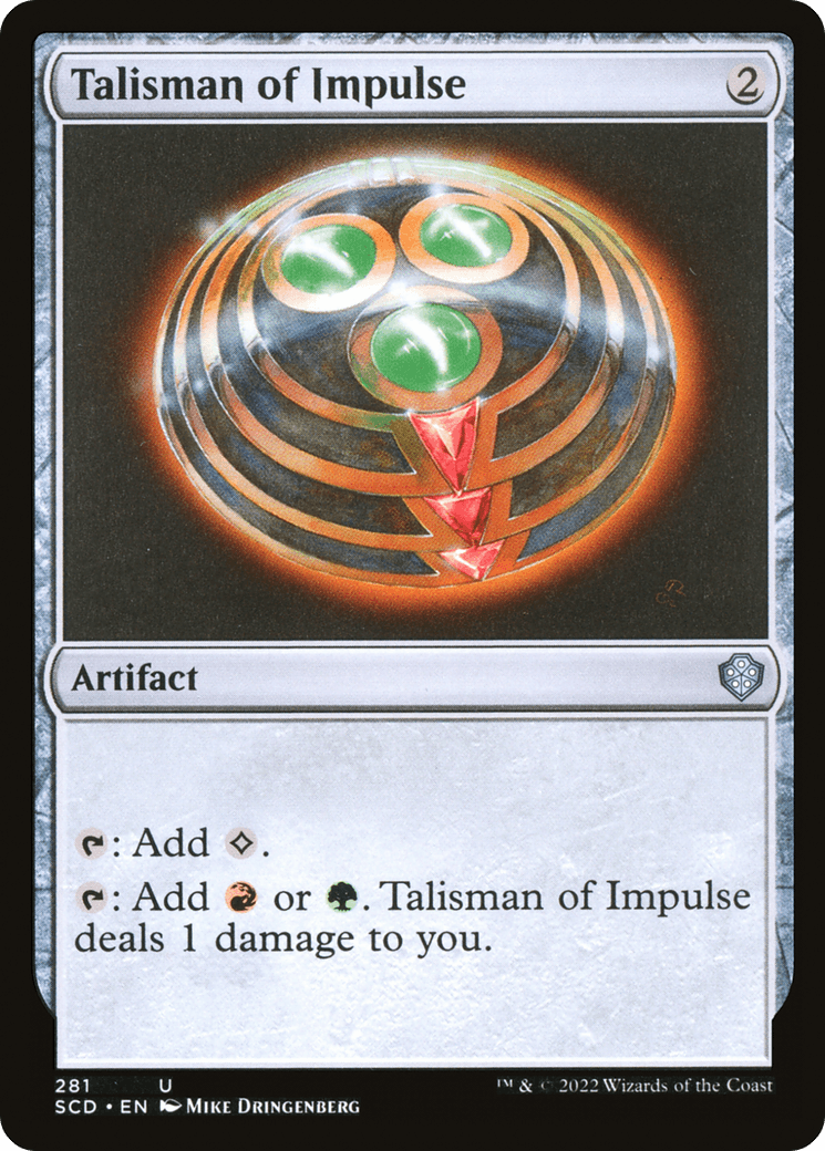 Talisman of Impulse [Starter Commander Decks] - POKÉ JEUX