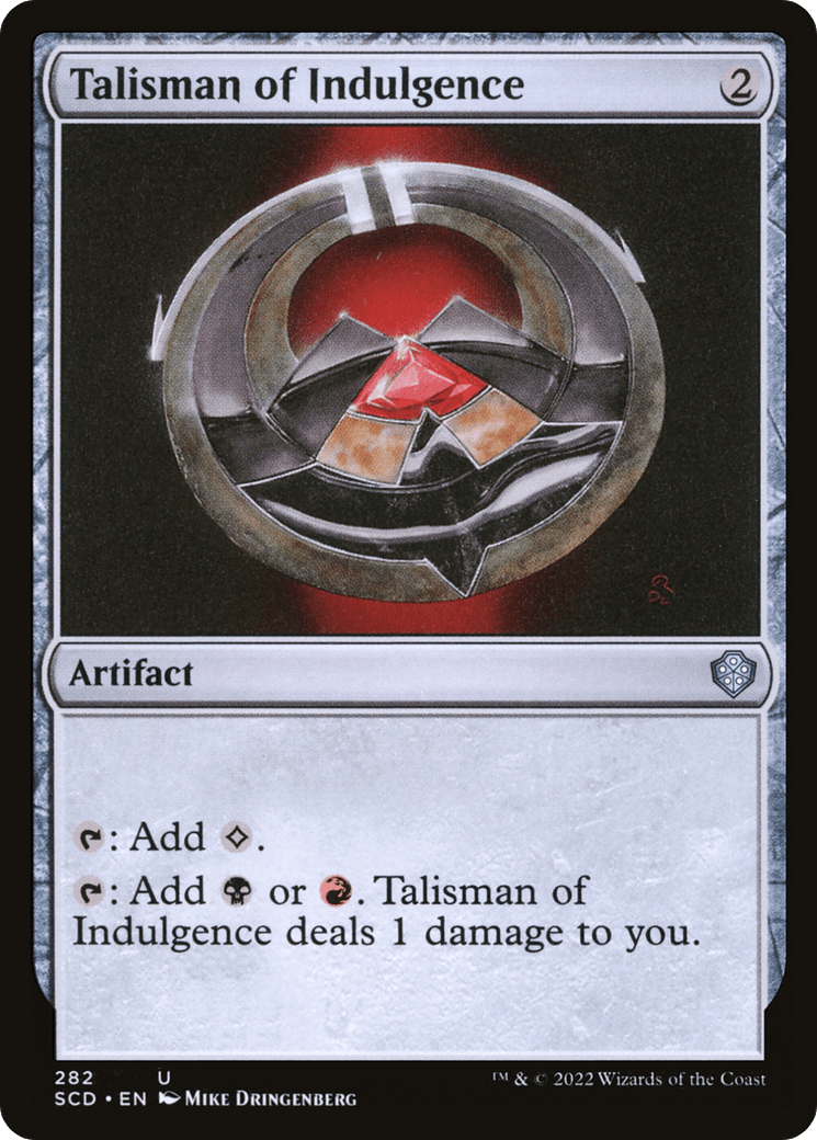 Talisman of Indulgence [Starter Commander Decks] - POKÉ JEUX