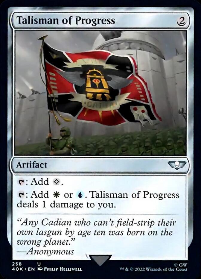 Talisman of Progress (Surge Foil) [Warhammer 40,000] - POKÉ JEUX