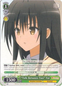 "Talk Between Two" Yui (TL/W37-E046 C) [To Loveru Darkness 2nd] - POKÉ JEUX