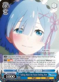 Talking About the Future Smiling, Rem (RZ/S46-E072 U) [Re:ZERO] - POKÉ JEUX