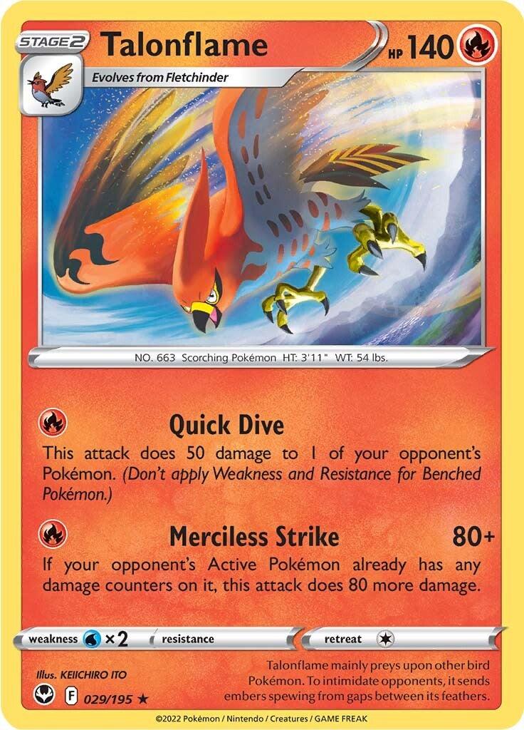 Talonflame (029/195) [Sword & Shield: Silver Tempest] - POKÉ JEUX