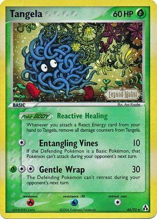 Tangela (44/92) (Stamped) [EX: Legend Maker] - POKÉ JEUX