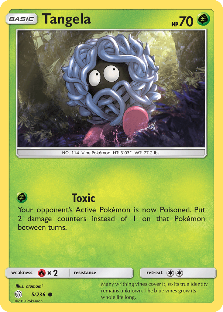 Tangela (5/236) [Sun & Moon: Cosmic Eclipse] - POKÉ JEUX