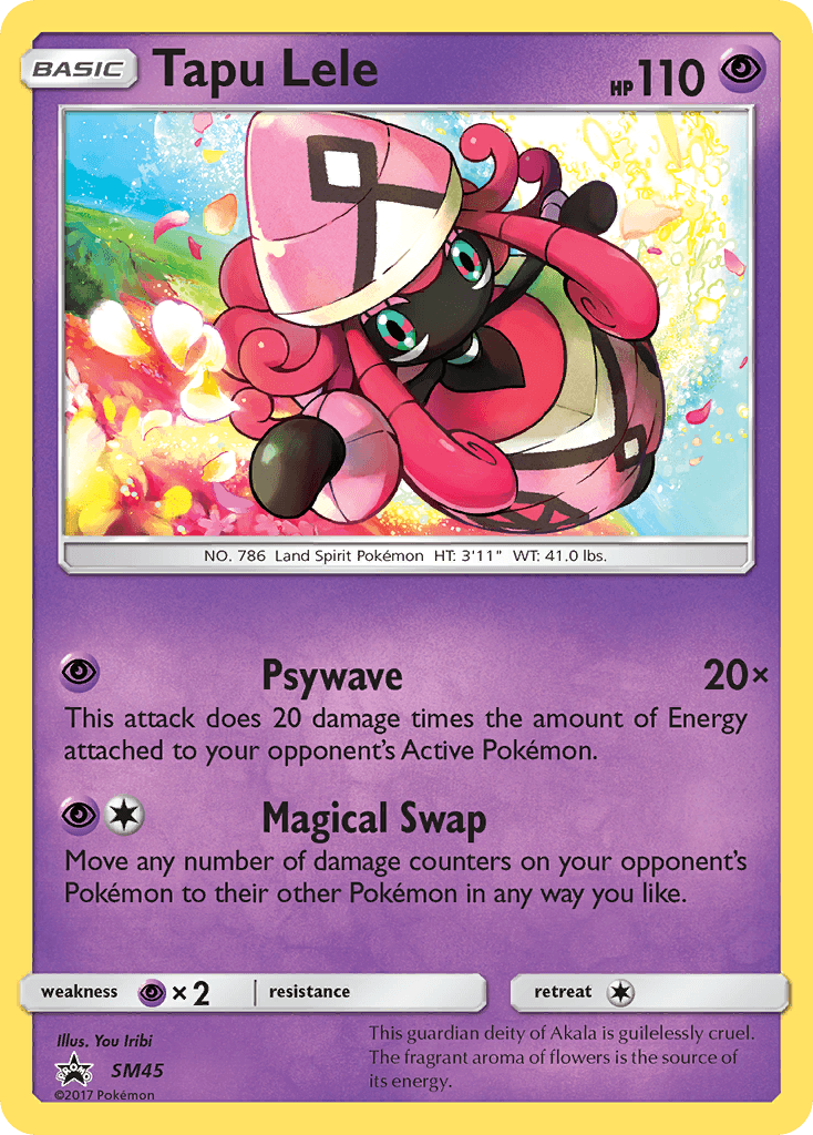 Tapu Lele (SM45) [Sun & Moon: Black Star Promos] - POKÉ JEUX