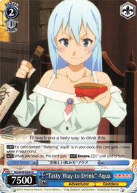 "Tasty Way to Drink" Aqua (KS/W49-E094 C) [KonoSuba] - POKÉ JEUX