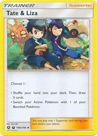 Tate & Liza (148a/168) (Alternate Art Promo) (Battle Arena Deck Exclusive) [Sun & Moon: Celestial Storm] - POKÉ JEUX