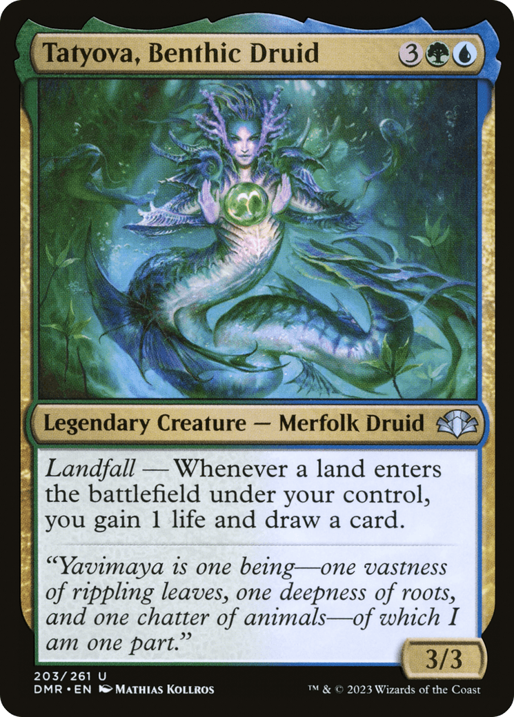 Tatyova, Benthic Druid [Dominaria Remastered] - POKÉ JEUX