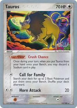 Tauros (12/100) (Empotech - Dylan Lefavour) [World Championships 2008] - POKÉ JEUX