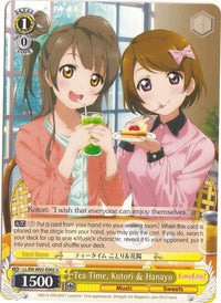 Tea Time, Kotori & Hanayo (LL/EN-W02-E002 U) [Love Live! DX Vol.2] - POKÉ JEUX