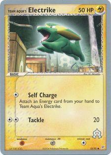 Team Aqua's Electrike (53/95) (Blaziken Tech - Chris Fulop) [World Championships 2004] - POKÉ JEUX