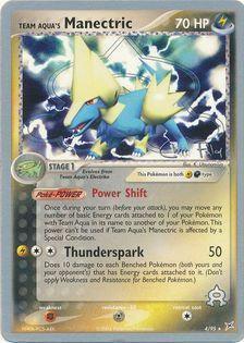 Team Aqua's Manectric (4/95) (Blaziken Tech - Chris Fulop) [World Championships 2004] - POKÉ JEUX