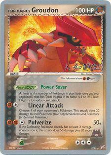 Team Magma's Groudon (9/95) (Magma Spirit - Tsuguyoshi Yamato) [World Championships 2004] - POKÉ JEUX