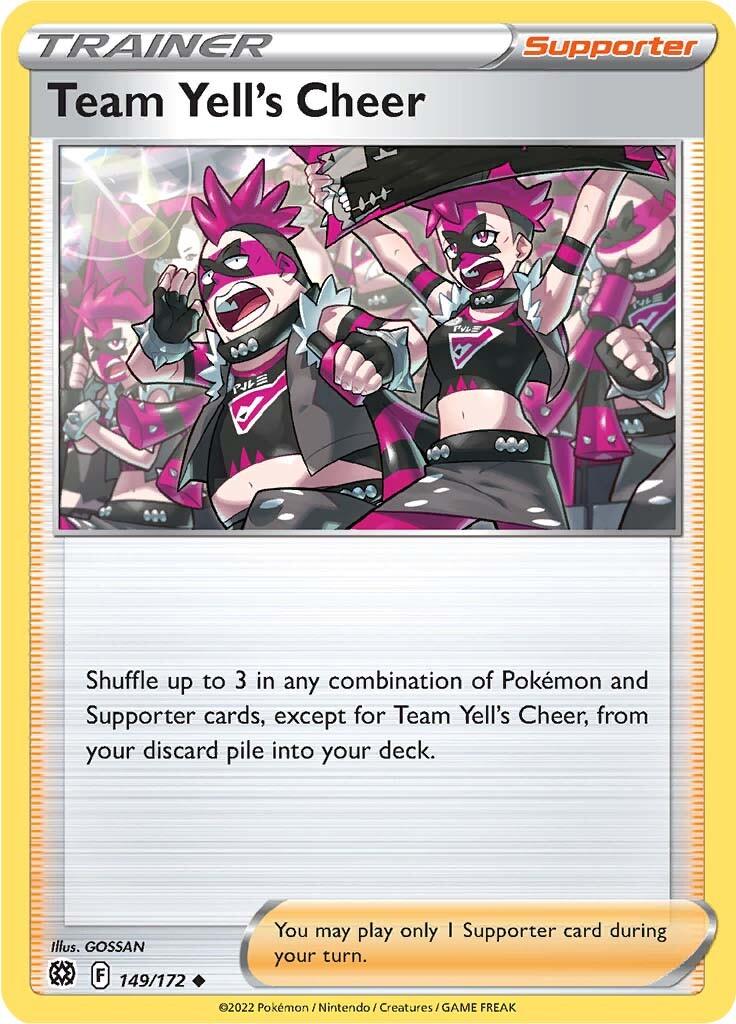 Team Yell's Cheer (149/172) [Sword & Shield: Brilliant Stars] - POKÉ JEUX