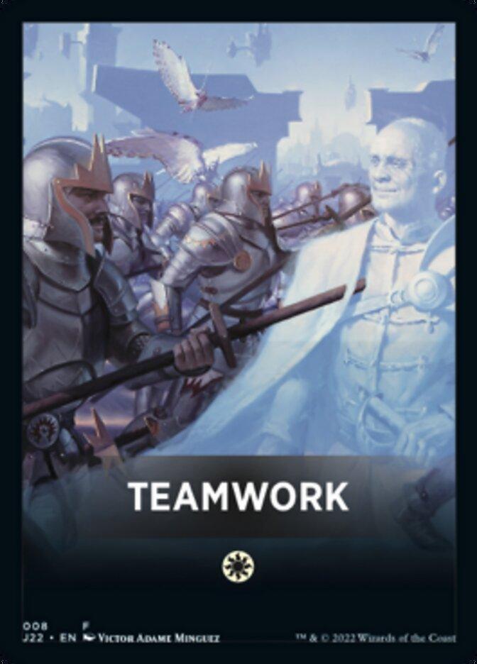 Teamwork Theme Card [Jumpstart 2022 Front Cards] - POKÉ JEUX