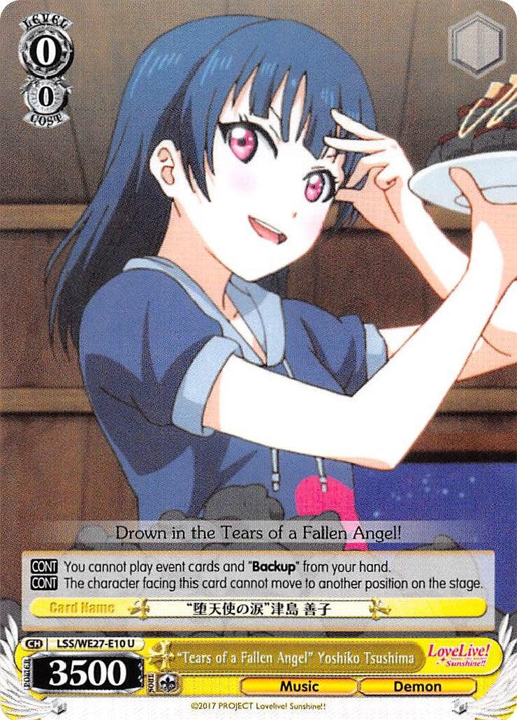 "Tears of a Fallen Angel" Yoshiko Tsushima (LSS/WE27-E10 U) [Love Live! Sunshine!! Extra Booster] - POKÉ JEUX