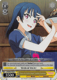 "Tears of a Fallen Angel" Yoshiko Tsushima (LSS/WE27-E10 U) (Parallel Foil) [Love Live! Sunshine!! Extra Booster] - POKÉ JEUX