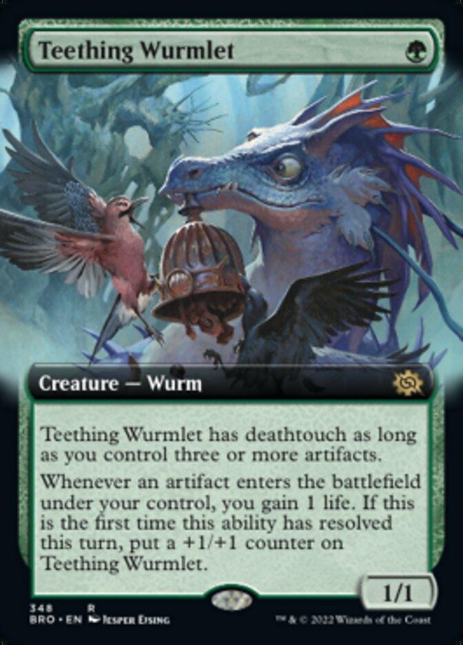 Teething Wurmlet (Extended Art) [The Brothers' War] - POKÉ JEUX