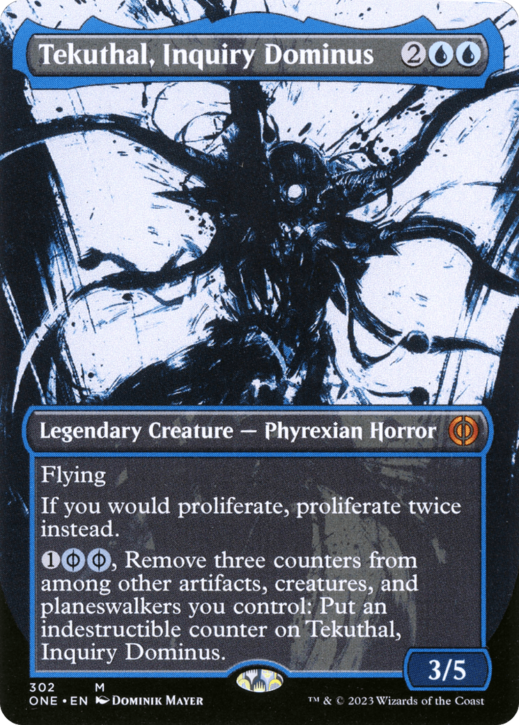 Tekuthal, Inquiry Dominus (Borderless Ichor) [Phyrexia: All Will Be One] - POKÉ JEUX