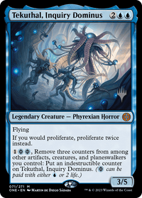 Tekuthal, Inquiry Dominus (Promo Pack) [Phyrexia: All Will Be One Promos] - POKÉ JEUX