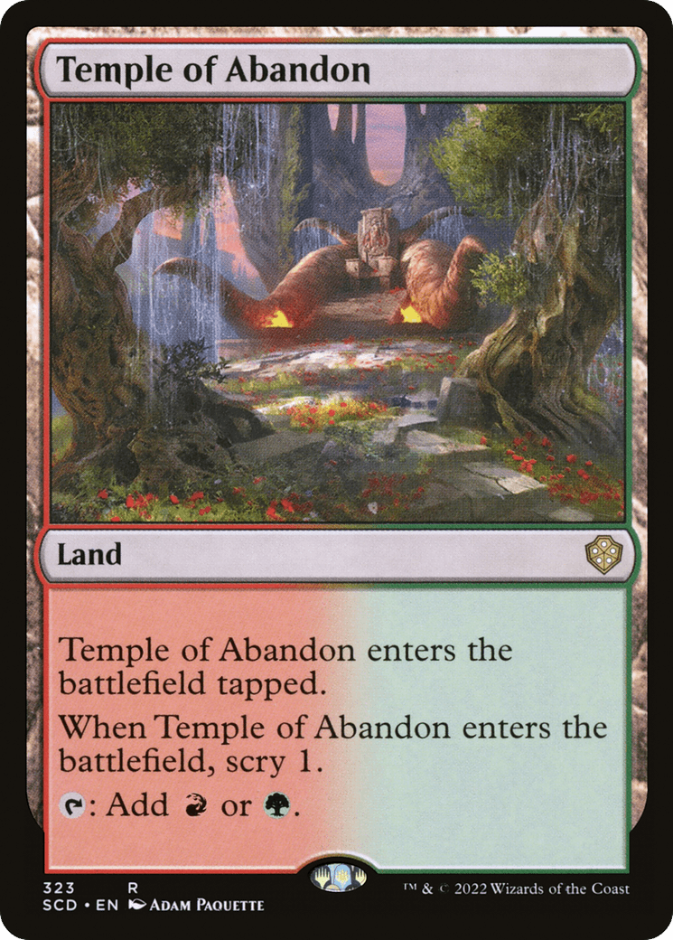 Temple of Abandon [Starter Commander Decks] - POKÉ JEUX