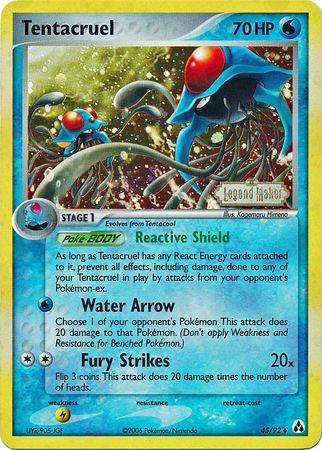 Tentacruel (45/92) (Stamped) [EX: Legend Maker] - POKÉ JEUX